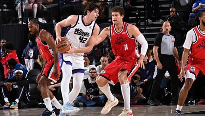 Leyu Sports-直接打爆了快船内线！国王内线新秀又一次收获了大量的自信心？